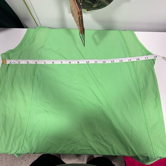 Lululemon Sculpt Tank Top neon green sz 8 - Picture 5 of 5